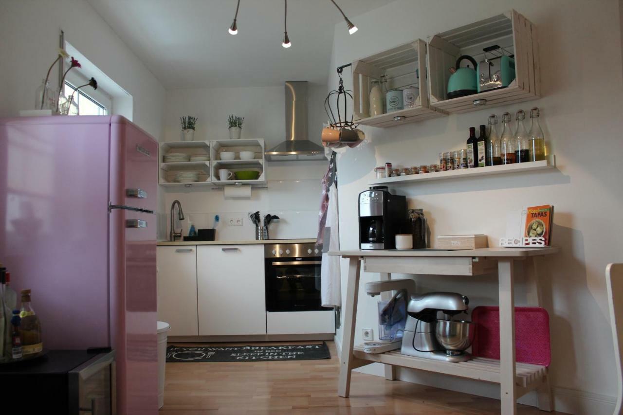 Ferienwohnung Im Tuermchen Oberfell Bagian luar foto